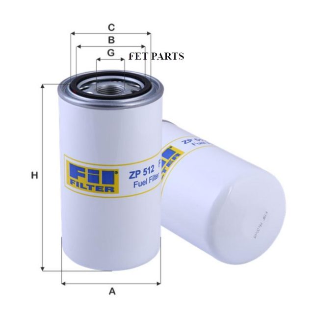 Фильтр топливный Fil Filter ZP512F, ZP3078F