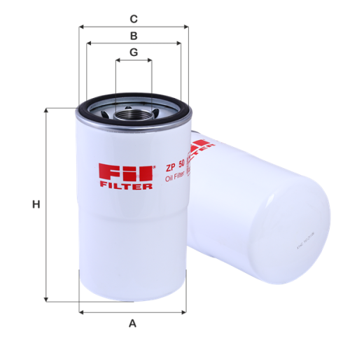 Фильтр гидравлический Fil Filter ZP580A