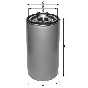 Фильтр масляный Fil Filter ZP531A